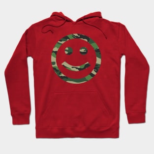 smile icon army Hoodie